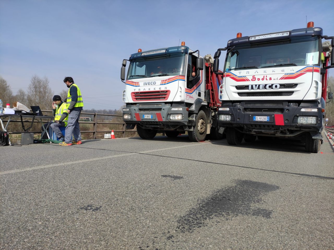 Ponte sulla Dora a Saluggia promosso dai test di carico