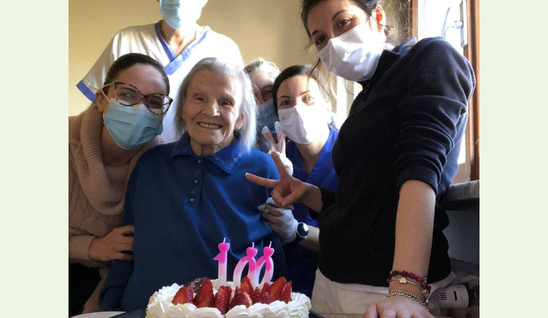 Nonna Alessandrina, partigiana e mondina, ha compiuto 100 anni