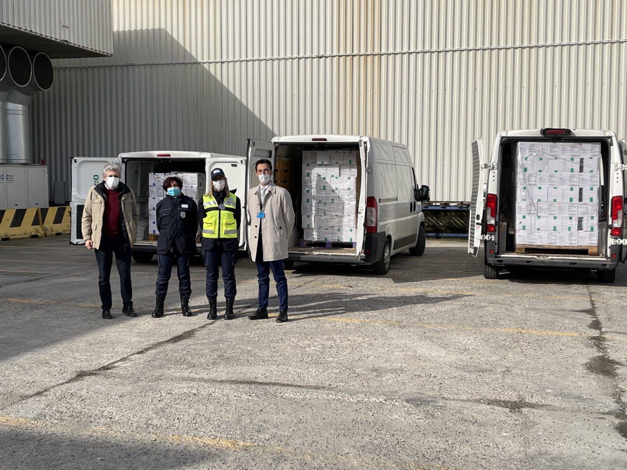 Quindici tonnellate di cibo per la Caritas da Belardi