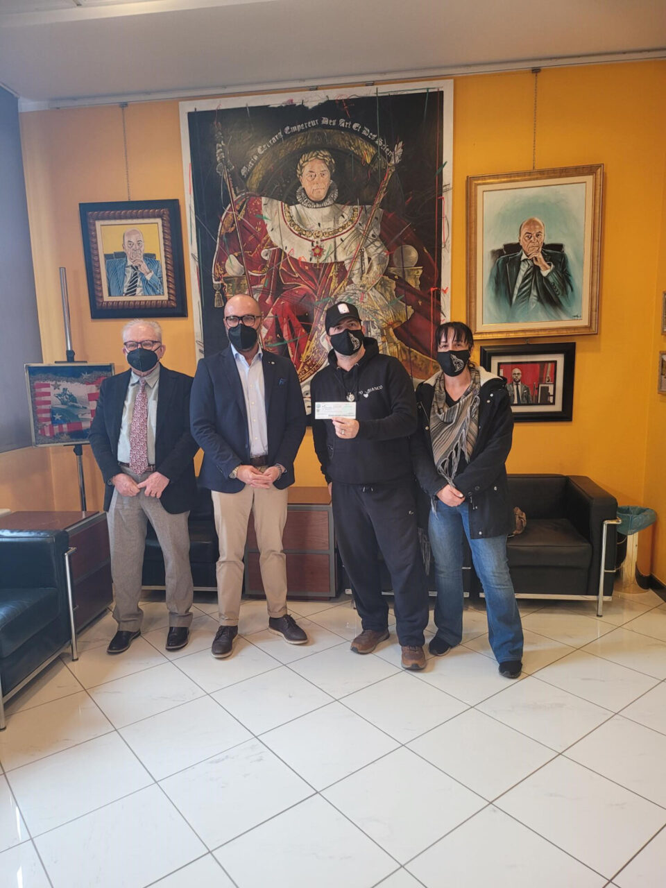 Meeting Art e Lupo Bianco in aiuto dei vercellesi