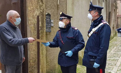 Carabinieri a sostegno degli ultra 70 per la preadesione al vaccino