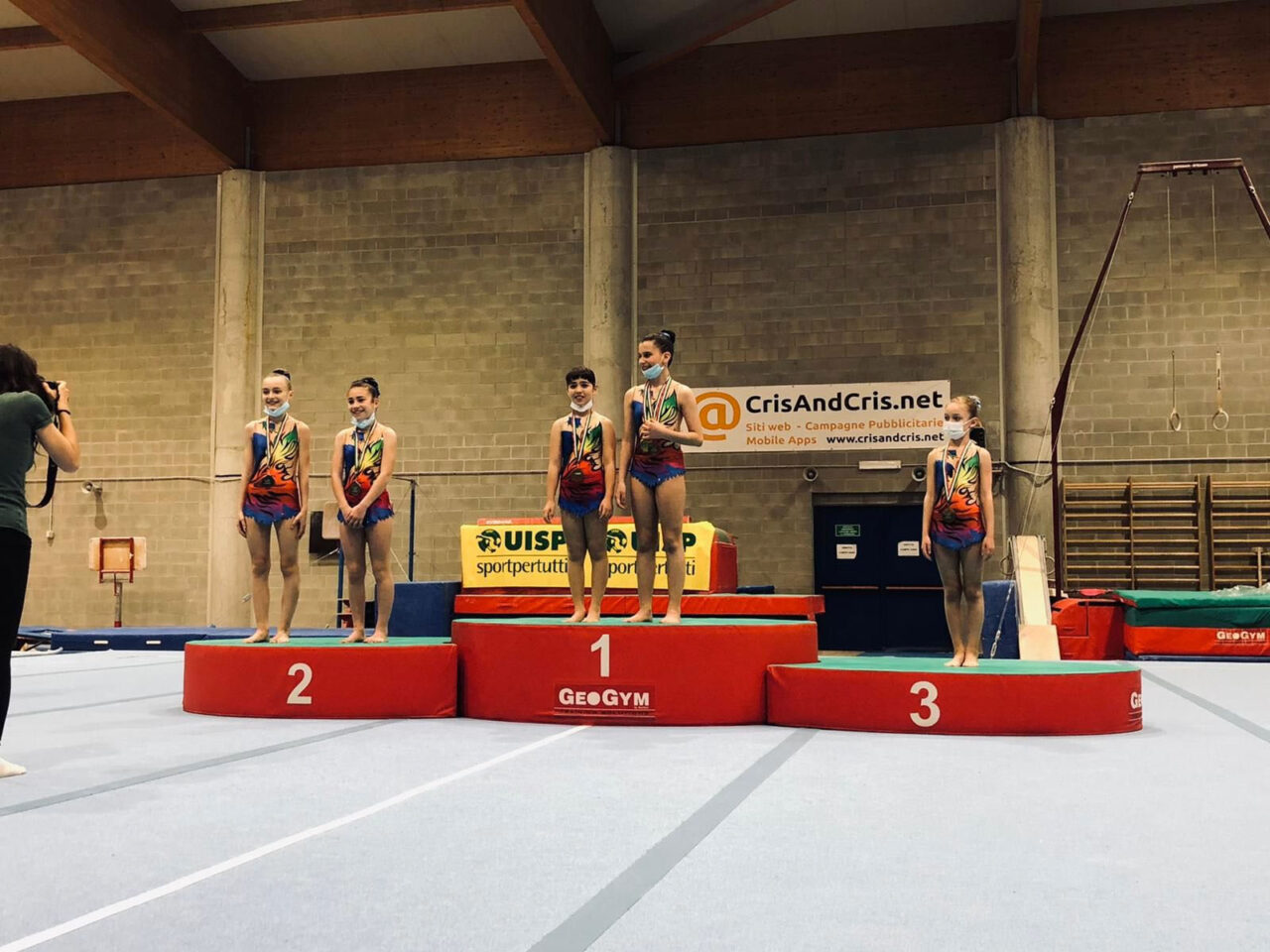 Pioggia di vittorie per le ginnaste ArtAcrobatica ai regiobali Uisp di Torino