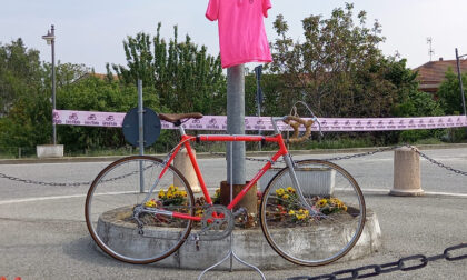 Tanta gente a Tricerro e Borgo Vercelli per la corsa rosa