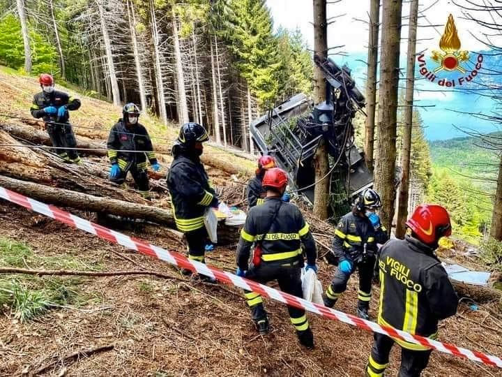 Tragedia Mottarone: ecco chi sono le vittime della funivia