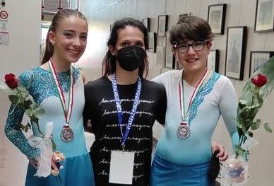 Skating Vercelli: Michelone e Perucchini argento a San Marino