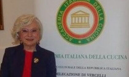 Paola Bernascone Cappi riconfermata delegata della Delegazione di Vercelli dell’Accademia italiana della Cucina per il triennio 2021-24