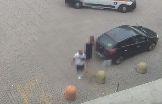 La trappola della Polizia scatta davanti all’ospedale