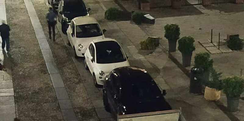 Via Verdi: denunciati i tre vandali che hanno devastato piazzetta Pugliese Levi