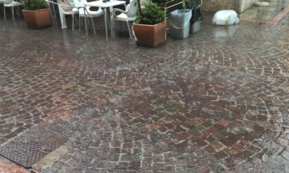 Nubifragio a Vercelli: il video