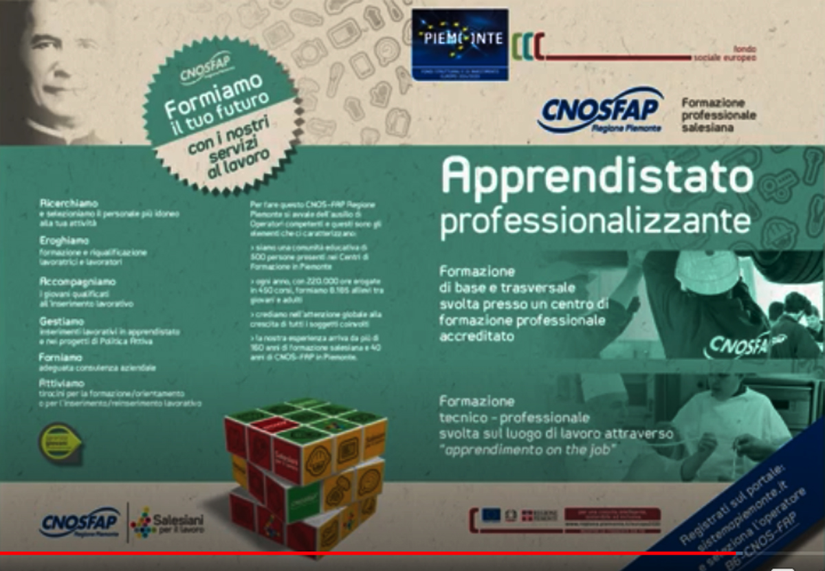 Cnos Fap: quando la formazione si fa lavorando