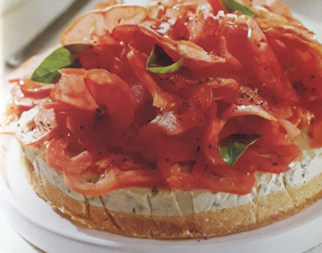 Cheesecake al pesto