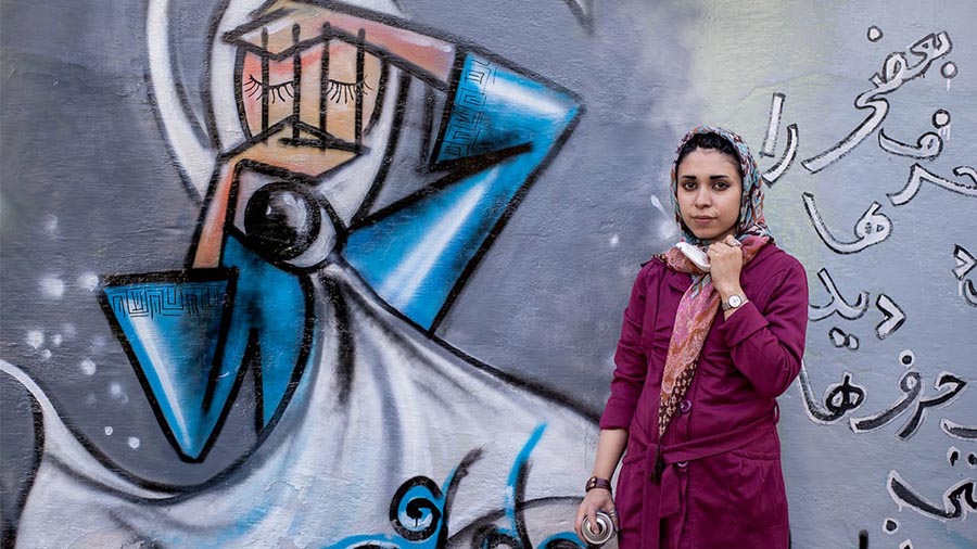 A Vercelli Studio Dieci si mobilita per l’artista afgana Shamsia Hassani