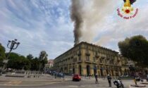 In fiamme un altro palazzo: esplodono bombole di gas, cento evacuati. Le foto dell'incendio