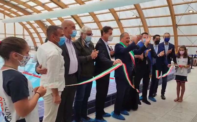Inaugurata la nuova piscina di Vercelli