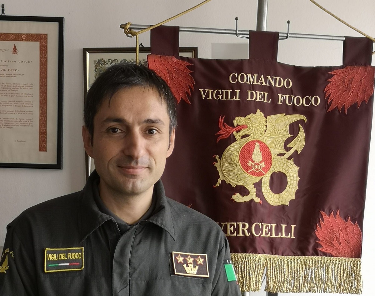 Insediato il nuovo comandante dei Vigili del Fuoco