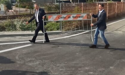 Aperto il passaggio sulla ferrovia nell'area di corso Avogadro