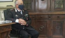 Il comandante provinciale dei Carabinieri Ronchey saluta Vercelli