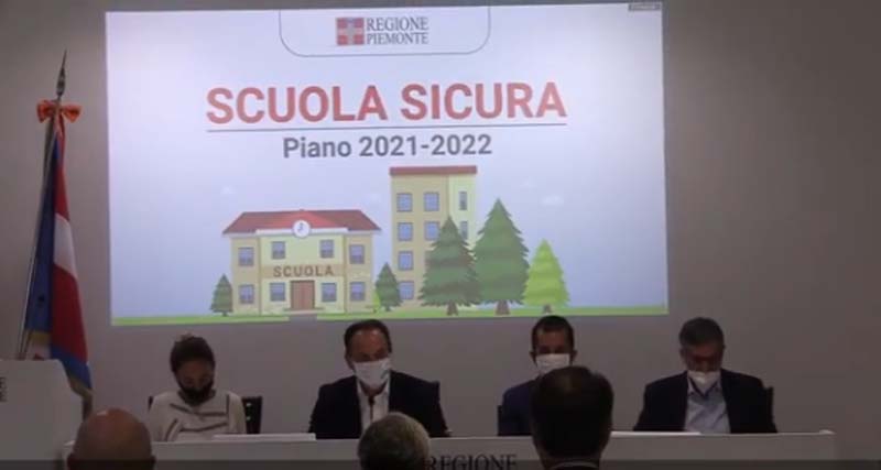 Piano scuola sicura della Regione per mantenere la didattica in presenza