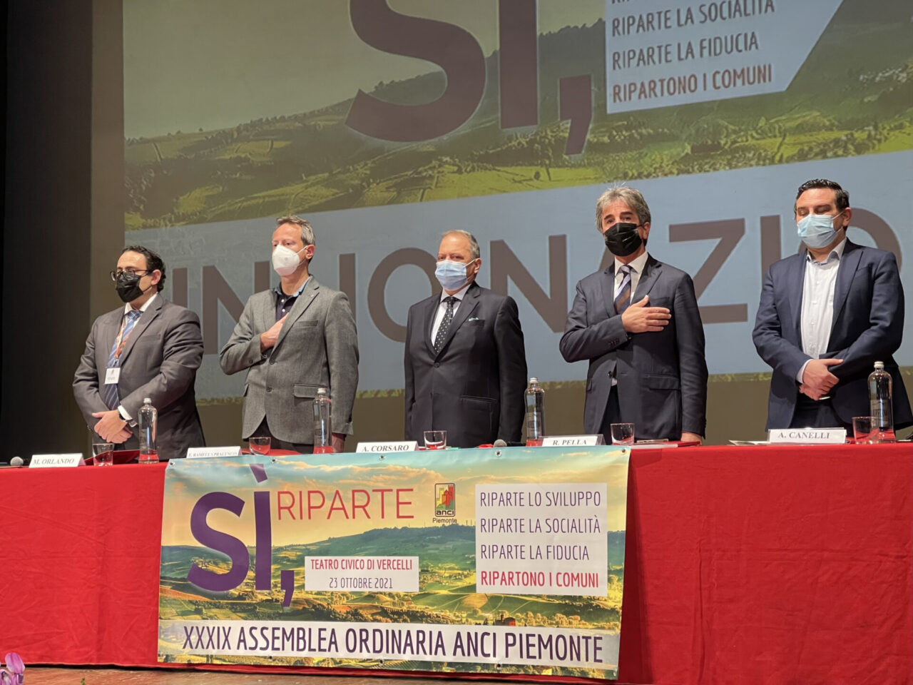 Assemblea ANCI Piemonte, Corsaro e Cirio: “PNRR e piccoli Comuni sfida del futuro. Non lasceremo solo nessuno”