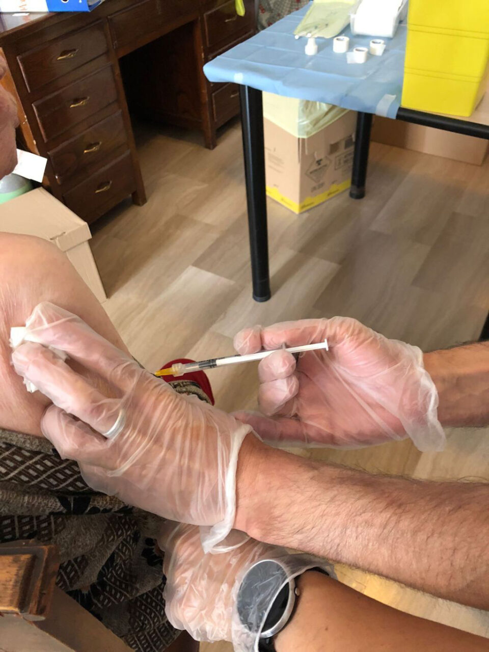 Albano Vercellese: terza dose per gli ospiti della Casa di Riposo
