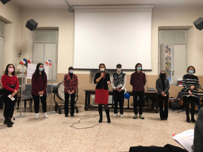Consegnata al “Lagrangia” la targa di riconoscimento come Centre d’Examen DELF