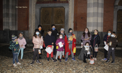 Borgo Vercelli: processione con le lanterne per San Martino