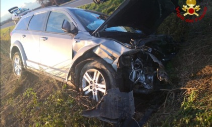 Incidente d'auto fra Pertengo e Costanzana