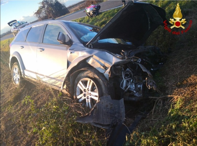 Incidente d’auto fra Pertengo e Costanzana