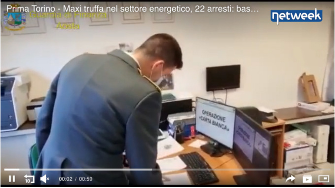 Maxi truffa nel settore energetico, 22 arresti: coinvolto anche il vercellese
