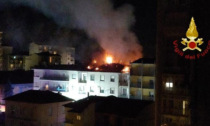 Incendio via Failla: il video dei Vigili del Fuoco