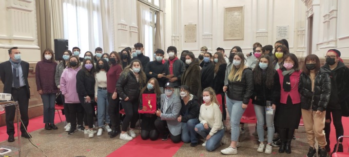 Il Lupo Bianco incontra gli studenti del Lanino