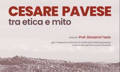 Lo scrittore Cesare Pavese "ritorna" a Vercelli