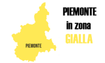Il Piemonte in zona gialla da oggi