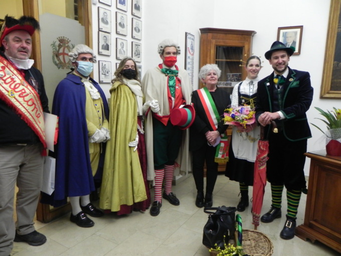 Consegnate le chiavi della città a Stevulin e Majutin