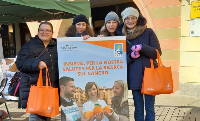 Successo per le Arance della Salute Airc nel Vercellese
