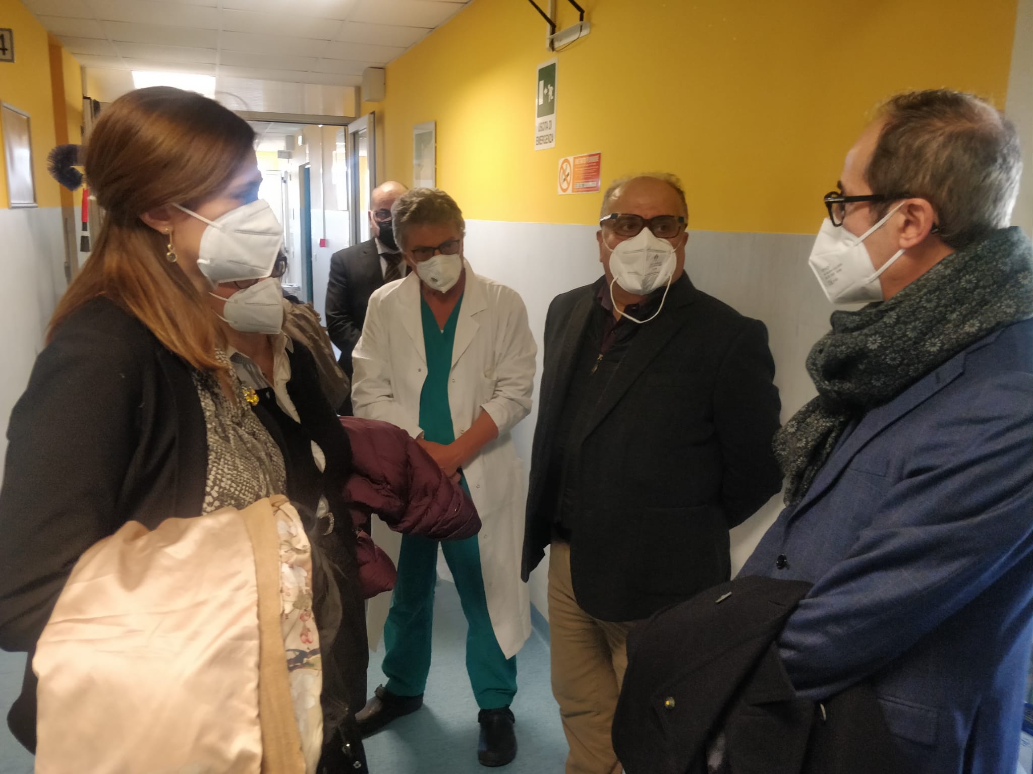 Visita Parente ospedale Sant'Andrea 1