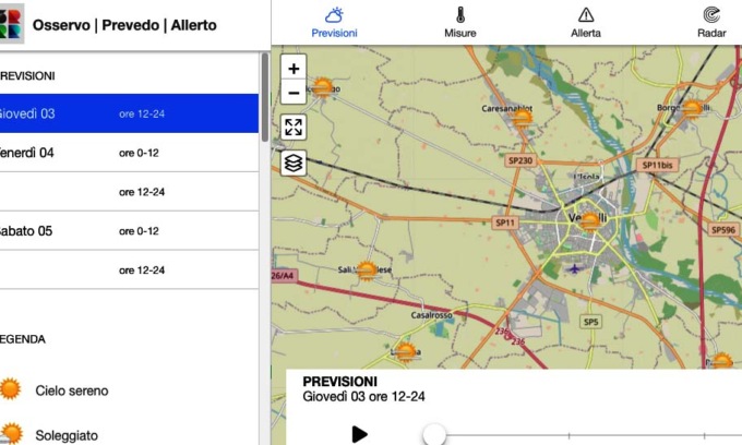 Meteo 3 R: Una App Per Previsioni E Allerte In Piemonte, Liguria E ...