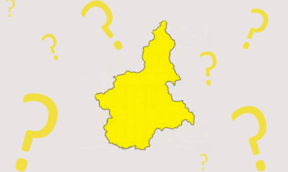 Numeri da zona gialla per il Piemonte