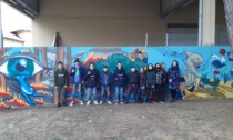 Santhià: un nuovo murales per il parchetto di via Tagliamento