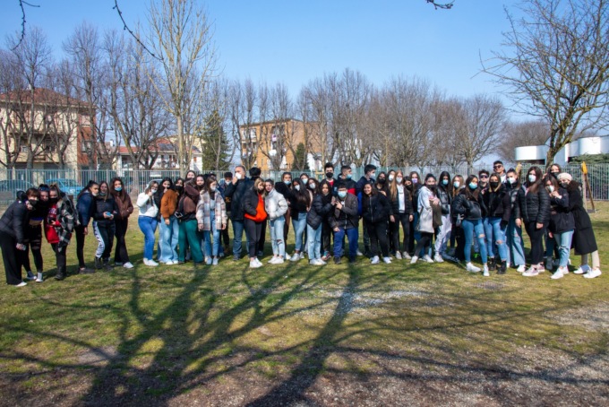 Gli studenti del Cavour, i Giusti e la Pace