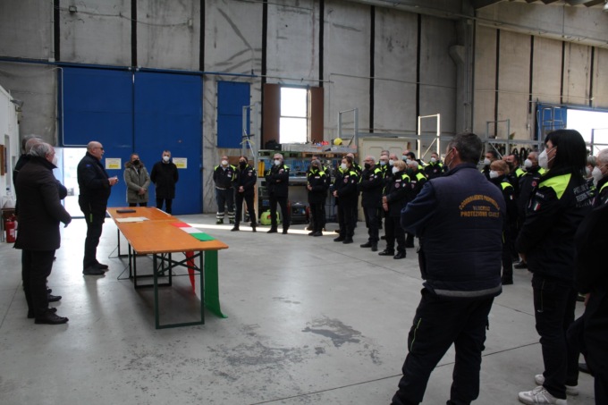 La riconoscenza dell’Amministrazione Comunale ai volontari di Protezione Civile