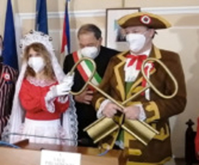 Bicciolano e Bela Mjin ospiti del Carnevale di Viareggio
