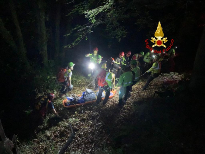 Salvato nella notte alpinista milanese in località Acque BIanche