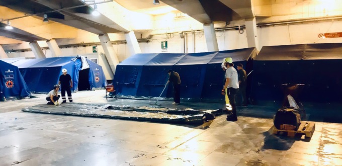 Dopo 17 mesi l’ospedale temporaneo del Valentino va in stand by