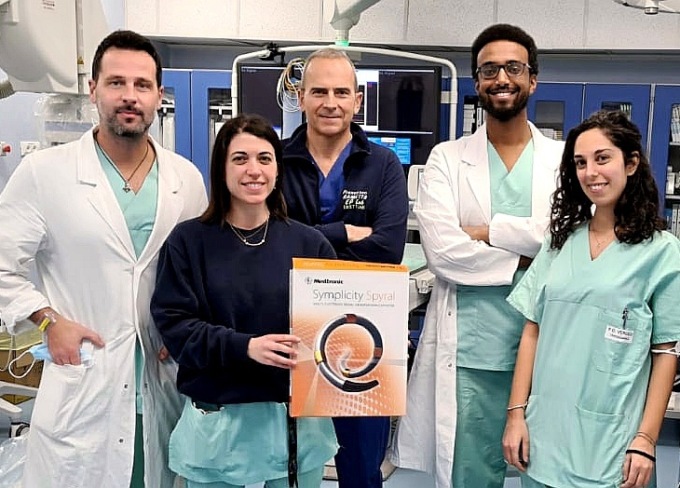 Ipertensione: al Sant’Andrea di Vercelli una tecnica innovativa e mini invasiva per curare i pazienti più compromessi