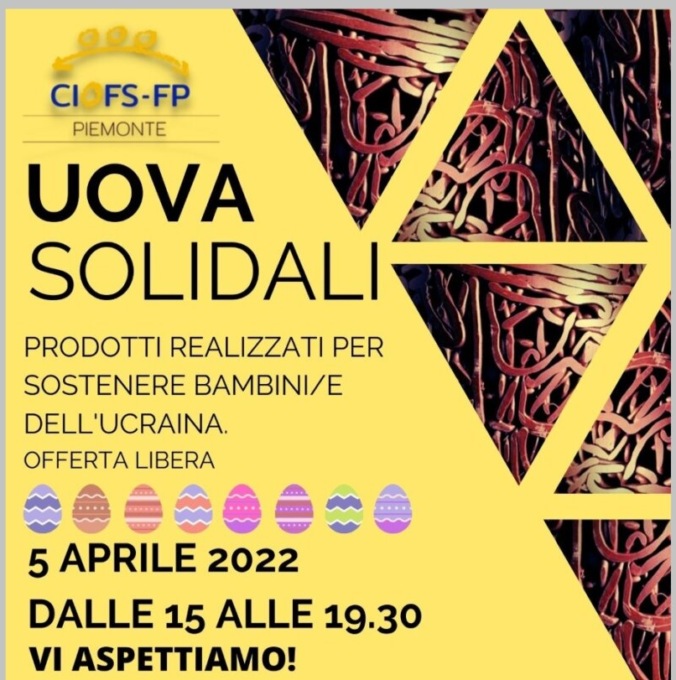Uova solidali per sostenere i bambini ucraini: martedì 5 aprile