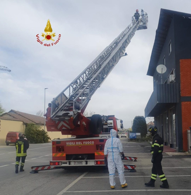 Numerosi interventi dei Vigili del Fuoco sul territorio a causa del forte vento