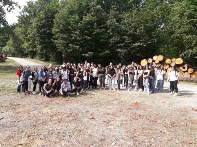 Studenti Cavour e Lanino a spasso nel Bosco della Partecipanza