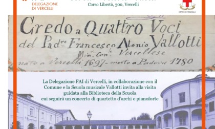 Giornata FAI: apertura straordinaria Biblioteca Vallotti