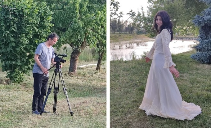 “Un delicato addio”: le riprese del video a Vercelli